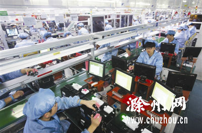 滁州:自主研发品牌产品销路旺